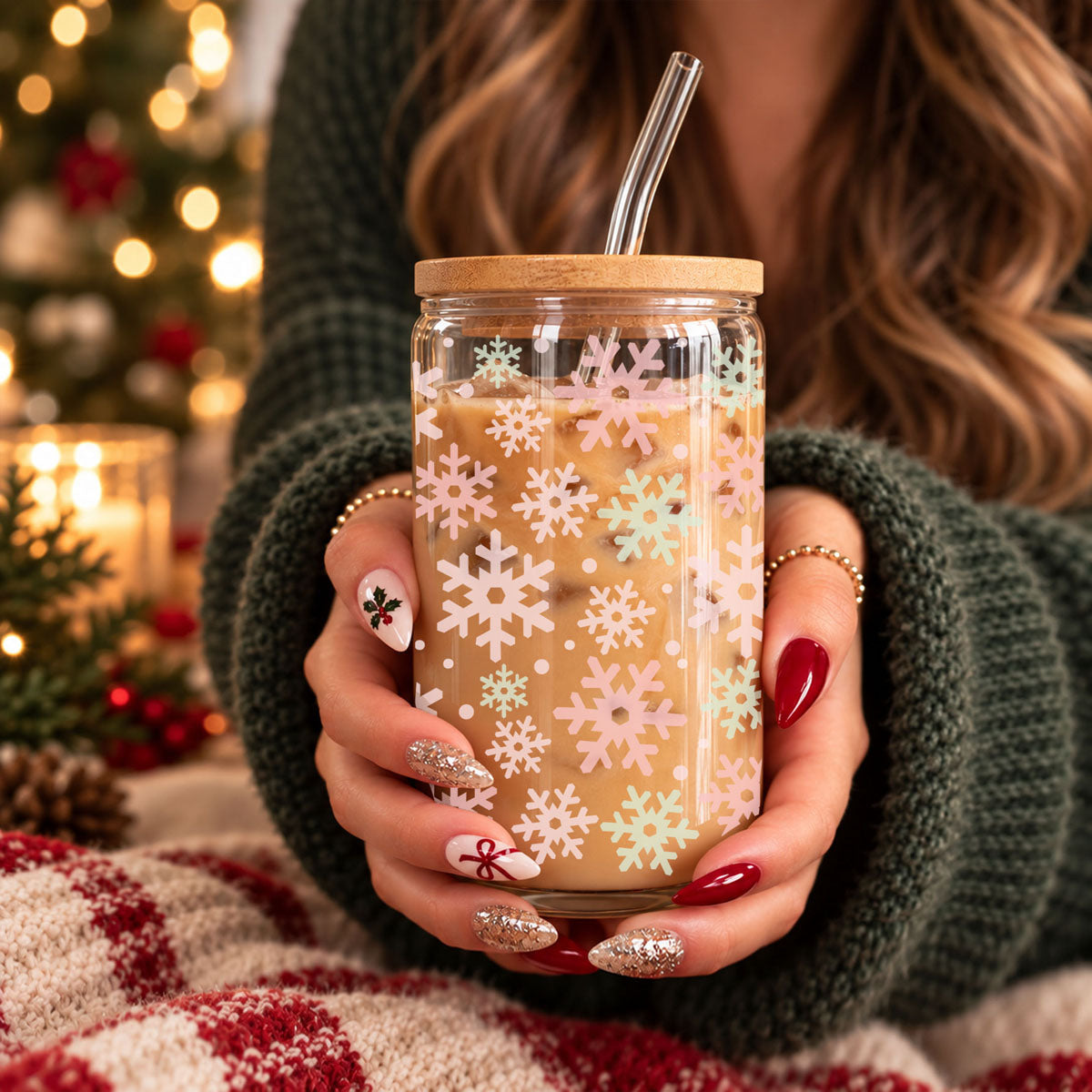 Pastel Snowflakes