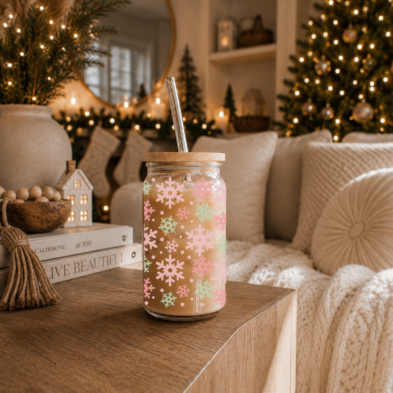 Pastel Snowflakes