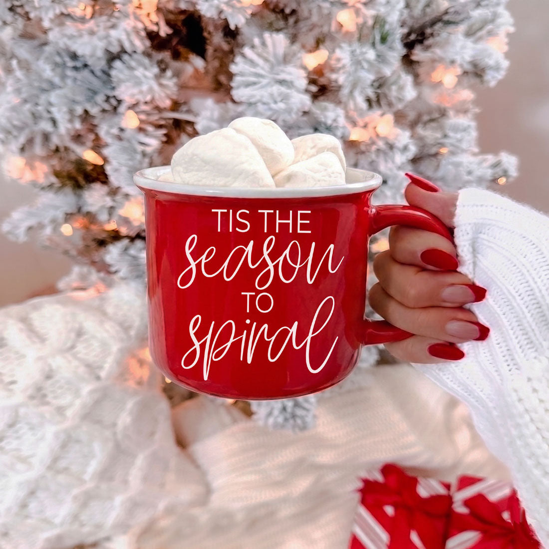 Tis the Season to Spiral mug for holiday gifting
Christmas gift mug with Tis the Season to Spiral design
Funny Christmas gift mug for coffee lovers
Red Christmas mug with Tis the Season to Spiral saying
Green Christmas mug with Tis the Season to Spiral saying
Tis the Season to Spiral red ceramic mug
Tis the Season to Spiral green ceramic mug
Red and green Christmas mug with funny quote
Funny red and green Christmas mug
Christmas mug available in red or green
Holiday ceramic mug in red or green
