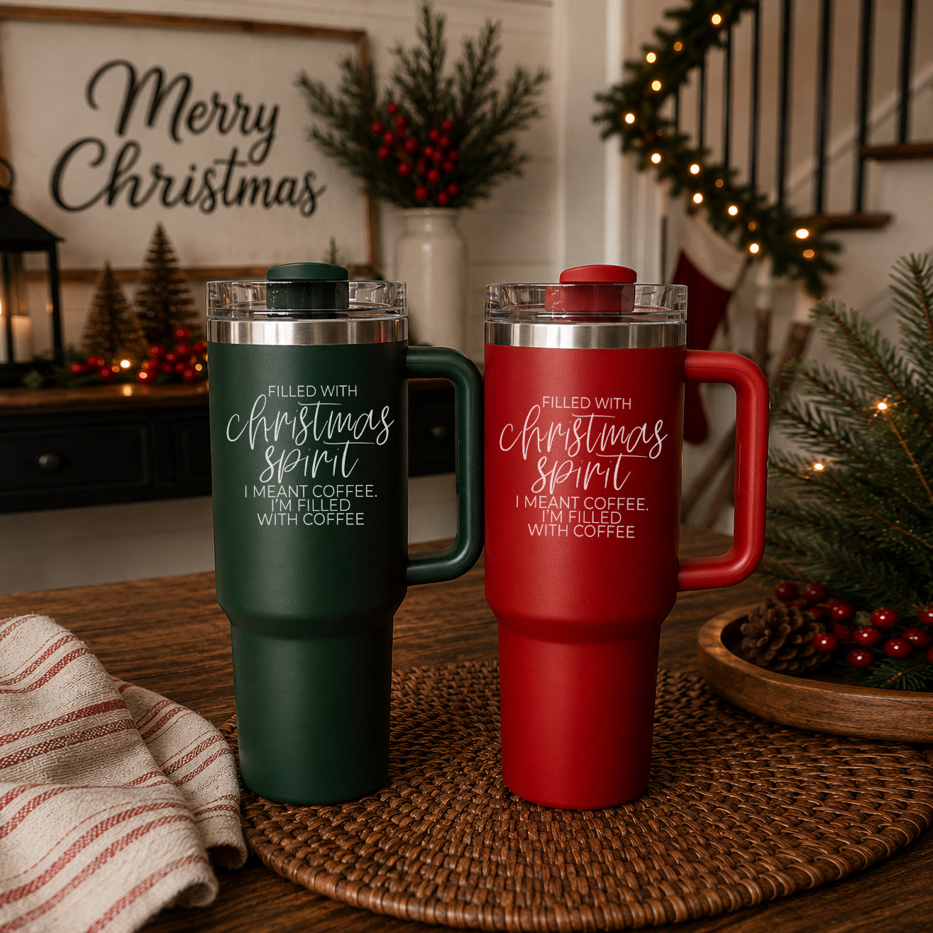 Christmas Spirit 40oz PRE-ORDER
