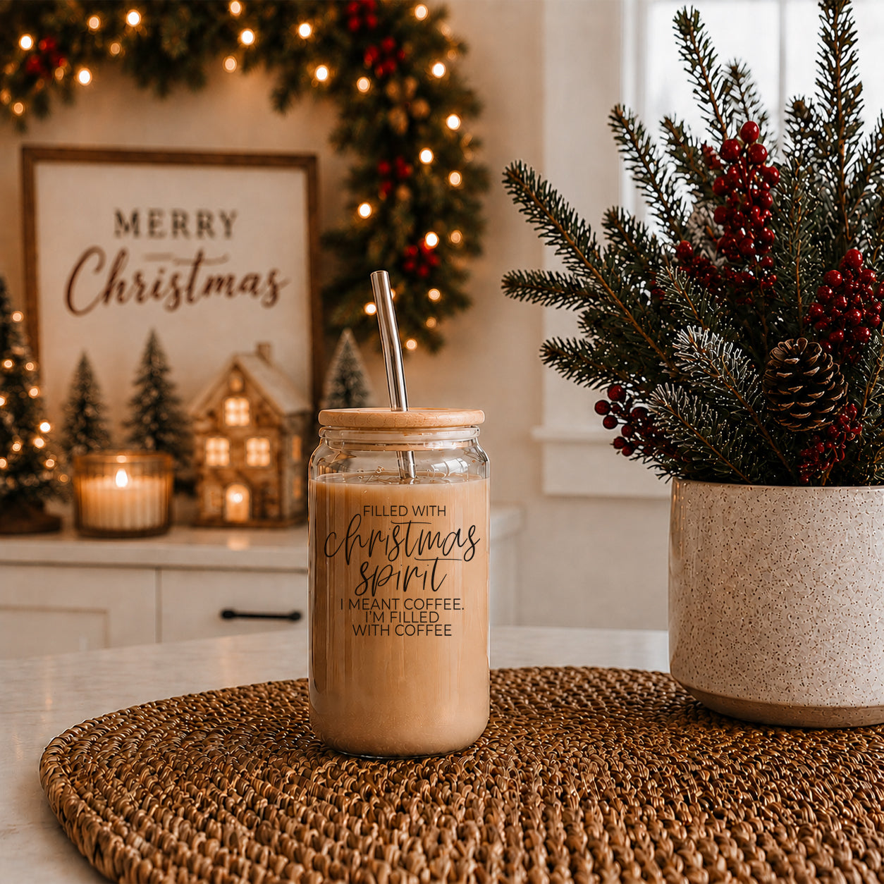 Christmas Spirit Cup Set