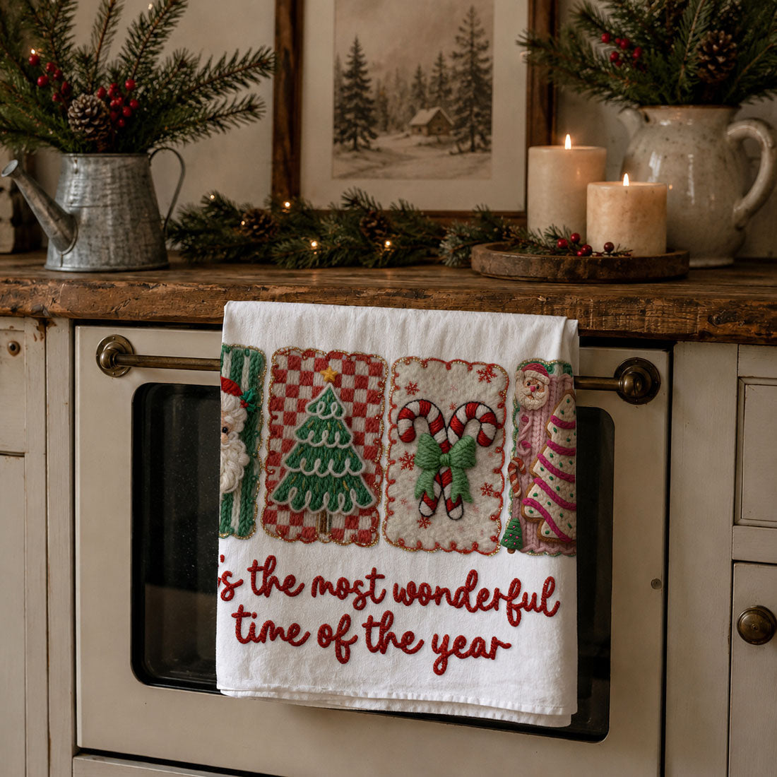 winter kitchen decor towel christmas crochet style
cozy winter home kitchen towel holiday decor
holiday season kitchen decor towel vintage style
christmas morning kitchen towel cozy aesthetic
winter farmhouse kitchen towel christmas decor
seasonal kitchen linen with yarn style pattern
festive tea towel for Christmas kitchen decor
crochet look holiday dish towel for baking
cute Christmas kitchen towel with textured style
yarn inspired holiday towel for home decor
Christmas hand towel with cozy 