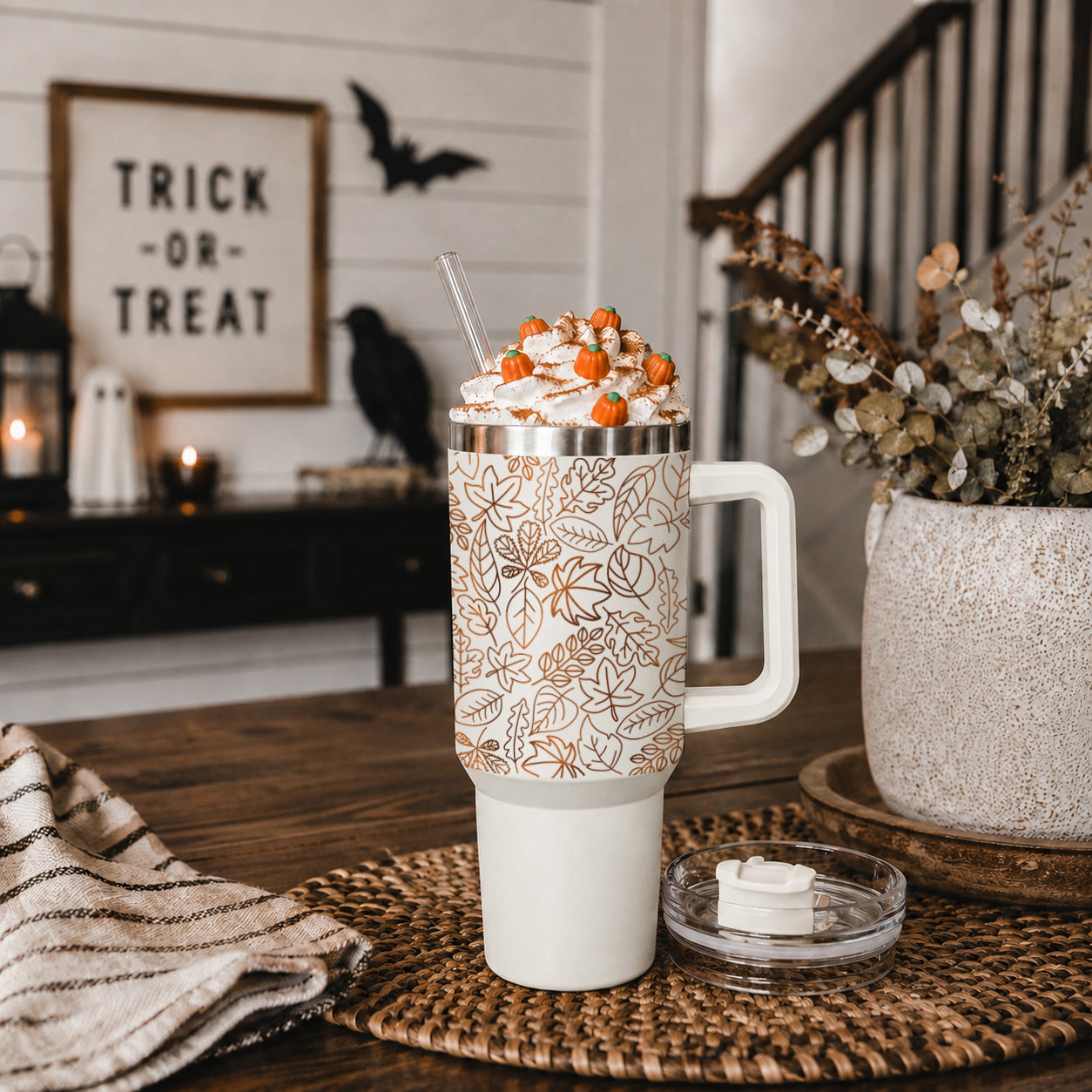 Boho autumn gift tumbler with simple leaves
Fall teacher gift tumbler with leaf design
Autumn teacher gift cup with fall leaves
Cozy mom cup with autumn leaf pattern
Fall birthday gift tumbler with leaves
Seasonal fall gift cup with neutral leaf artwork
Autumn drinkware gift with leaf line art
Neutral leaf tumbler gift for fall lovers
Boho fall gift cup with autumn foliage
Fall boutique tumbler with leaf design
Wholesale fall tumbler with autumn leaf pattern