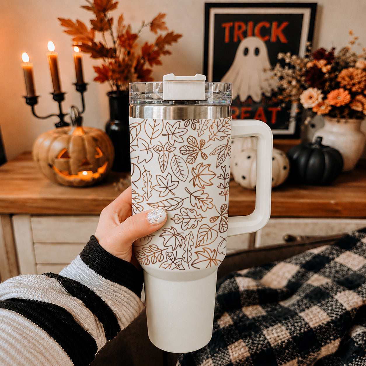 40oz travel cup with fall leaf design
Fall commuter tumbler with autumn leaves
Autumn work cup with simple leaf pattern
Fall office tumbler with neutral leaf design
Cozy desk tumbler with fall leaves
Autumn errands tumbler with leaf print
Fall road trip tumbler with leaf pattern
Autumn road trip cup with neutral leaves
Pumpkin patch tumbler with autumn leaf design
Apple orchard tumbler with fall leaves
Fall festival tumbler with leaf pattern
Hayride tumbler with neutral autumn design