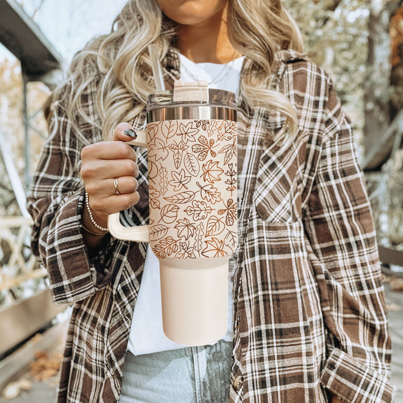 thanksgiving coffee tumbler
pumpkin patch aesthetic tumbler
cozy autumn cup for women
cute leaf pattern tumbler
fall reusable cup aesthetic
autumn inspired tumbler
warm neutral tumbler cup
fall gift idea for her
cute seasonal tumbler cup
everyday fall tumbler
Retail autumn cup with simple leaf pattern
Fall launch tumbler with neutral leaf design
Autumn collection cup with fall leaves
