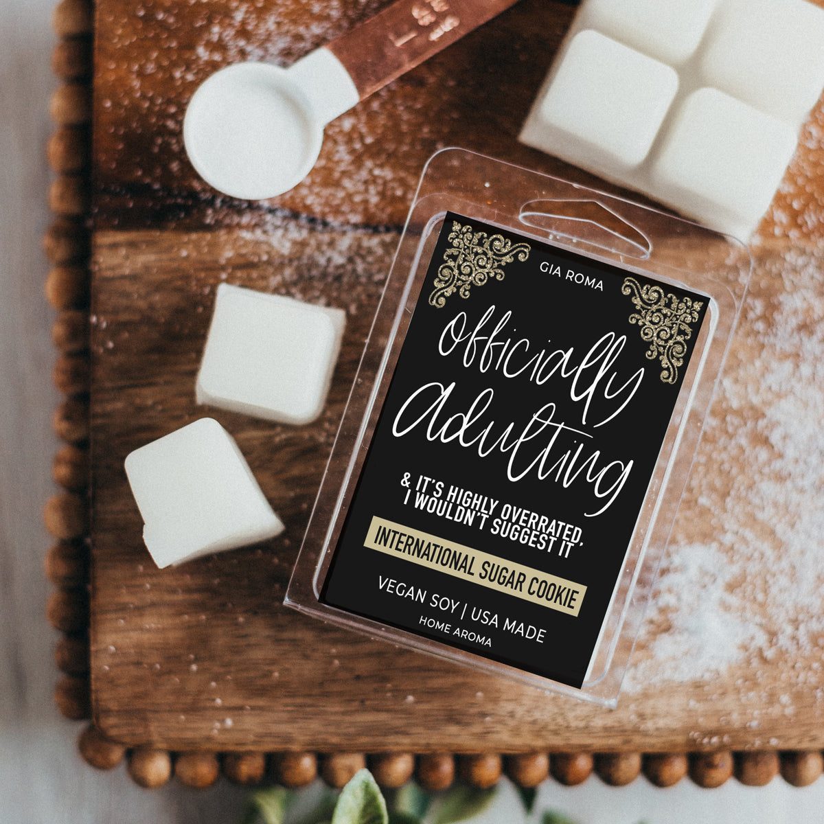 International Sugar Cookie Wax Melts with Funny Labels