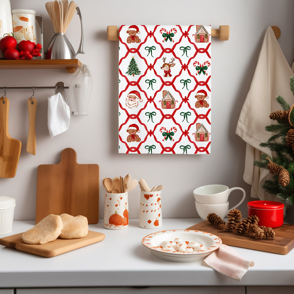 Traditional holiday kitchen decoration
Classic Christmas kitchen collection
Heritage holiday kitchen accessories
Holiday kitchen theme decoration
Christmas themed kitchen linens