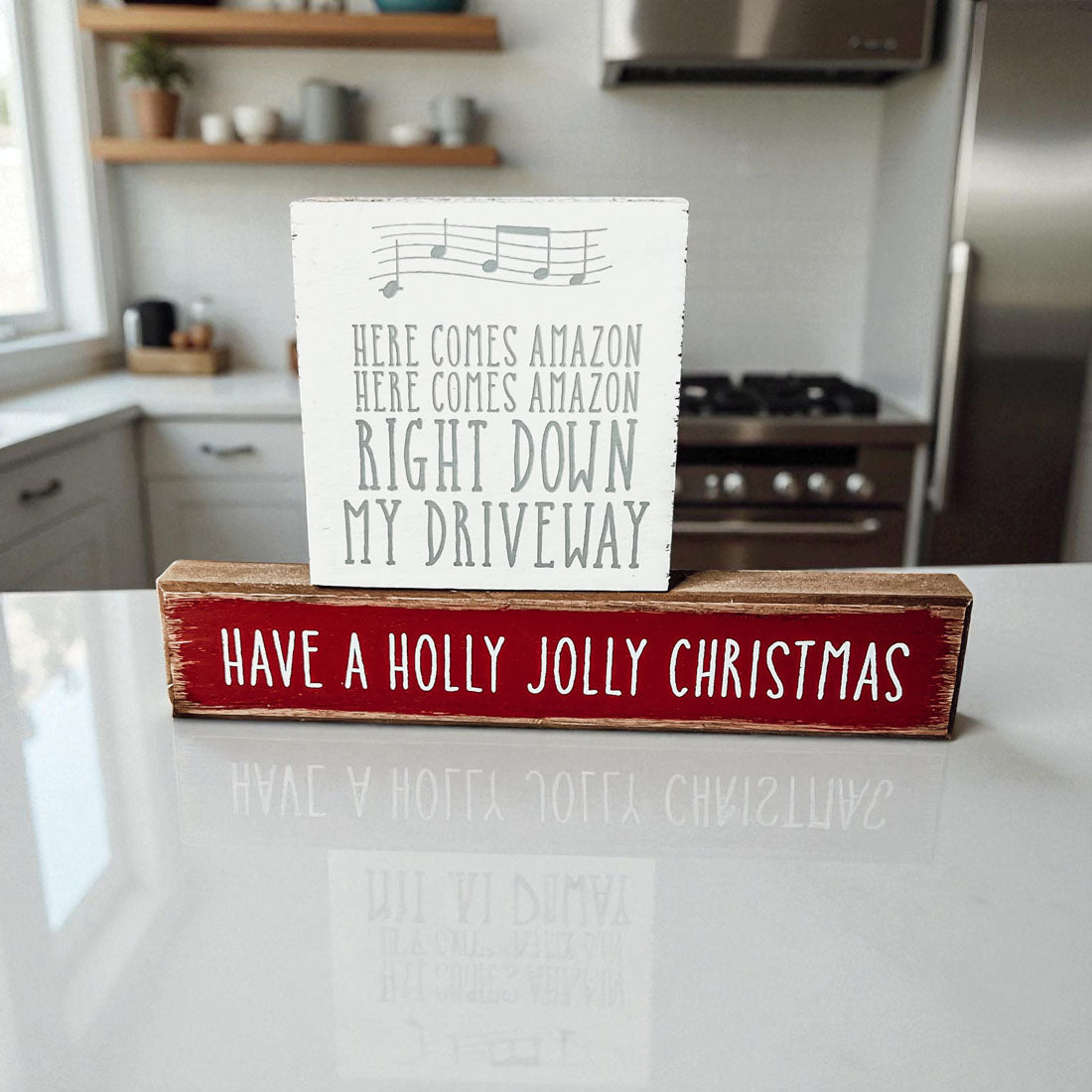 Holly Jolly Sitter Sign