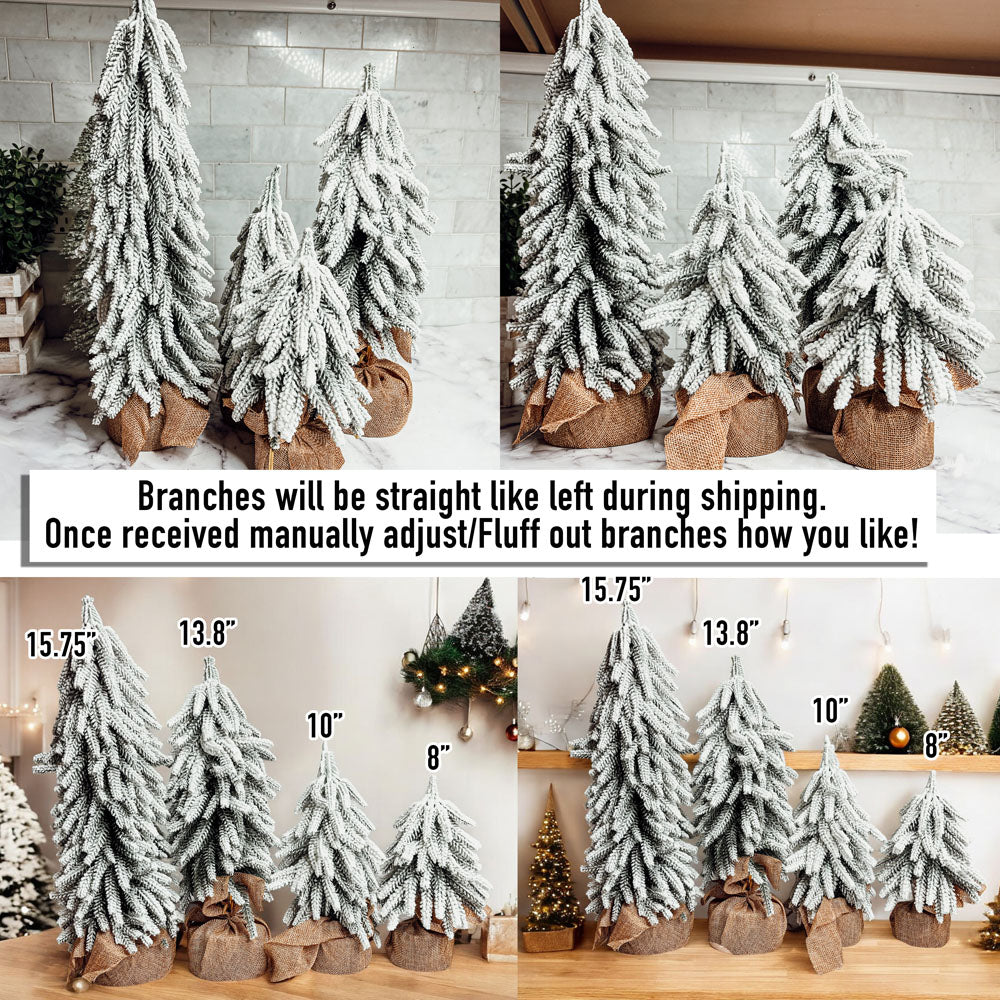 mini christmas tree with ornaments
fake christmas tree flocked
fake tree for decoration
artificial christmas tree in pot