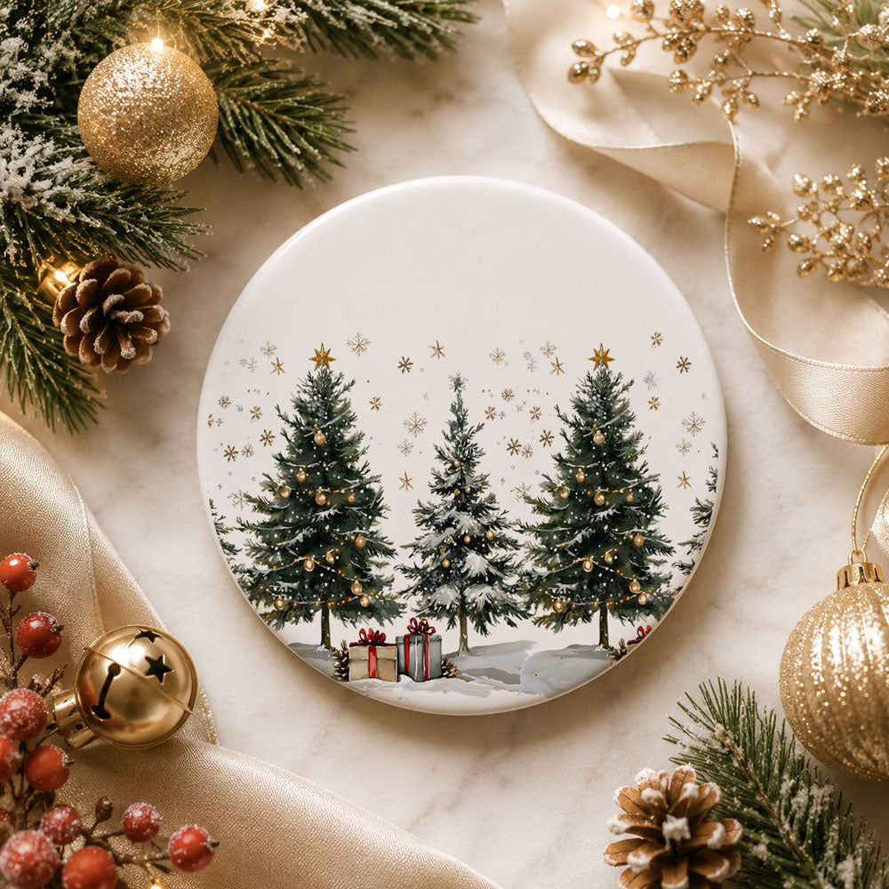 Christmas tree ceramic coaster
Winter trees Christmas coaster
Evergreen tree holiday decor coaster
Snow covered Christmas tree coaster
Rustic winter forest coaster
Cozy cabin Christmas tree decorations
Holiday pine tree ceramic coaster
Woodland Christmas home decor coaster
Christmas tree lover gift idea
small Christmas gift idea for moms friends teachers and coworkers
festive ceramic coaster for Christmas parties and family gatherings
holiday decoration perfect for coffee tables shelves and tiered trays