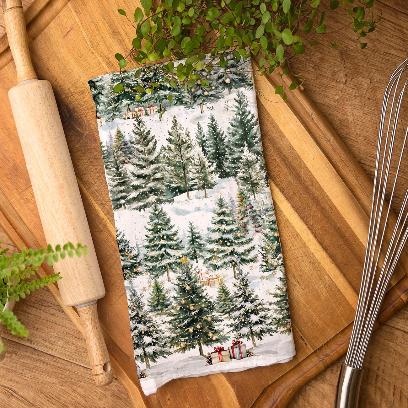 winter home accessories kitchen towel forest print
nature inspired winter kitchen towel evergreen design
winter scenery kitchen towel rustic home decor
seasonal forest kitchen towel winter home styling
winter landscape decor kitchen towel snowy trees