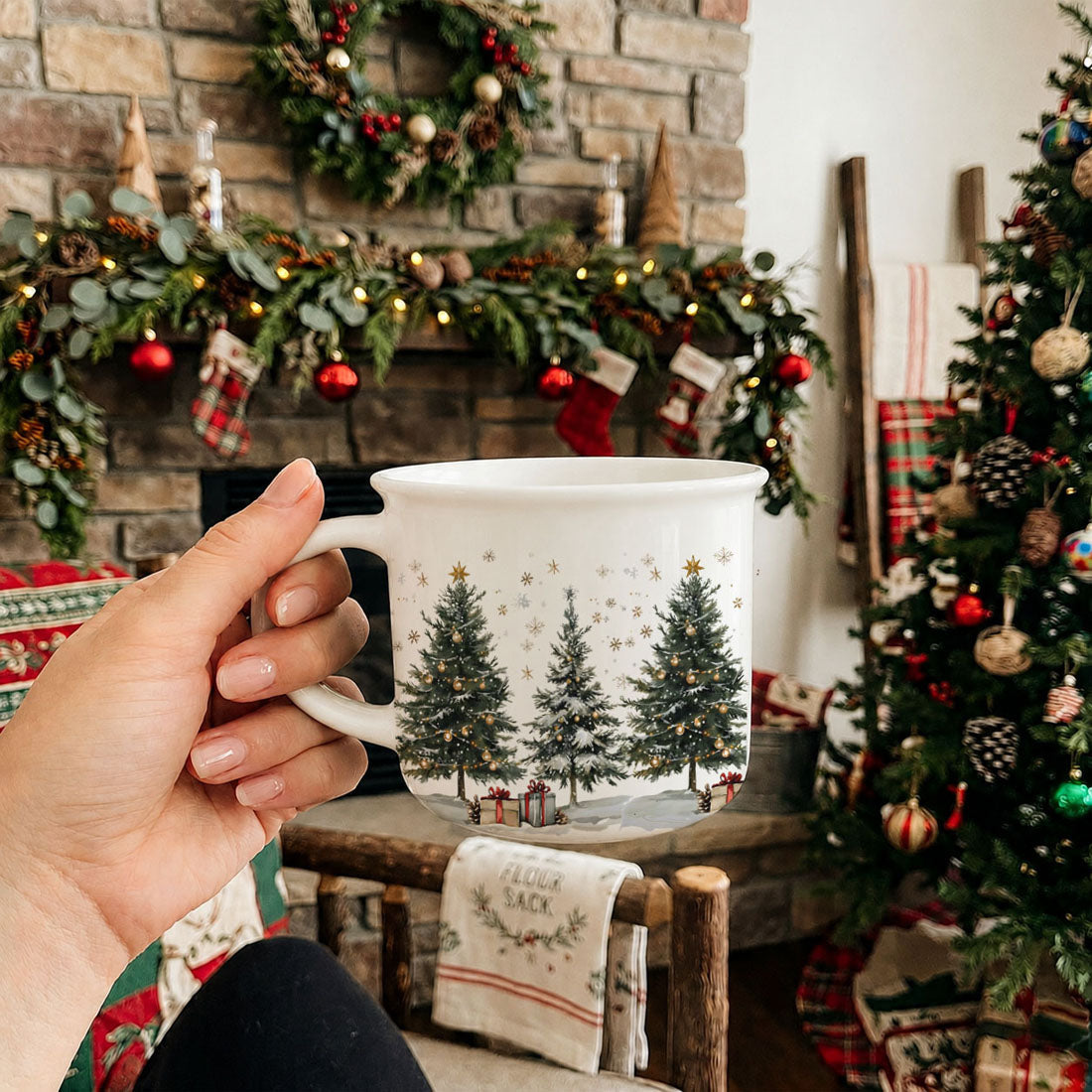 winter landscape coffee cup
nature inspired Christmas mug
rustic woodland coffee cup
cozy cabin Christmas cup
mountain cabin mug
winter lodge drinkware
outdoor lover coffee mug
forest lover gift mug
peaceful winter scene mug
snow day ceramic cup
holiday forest decorations
cozy winter wonderland ceramic coffee mug with Christmas trees
Christmas tree coffee cup for holiday mornings and hot cocoa