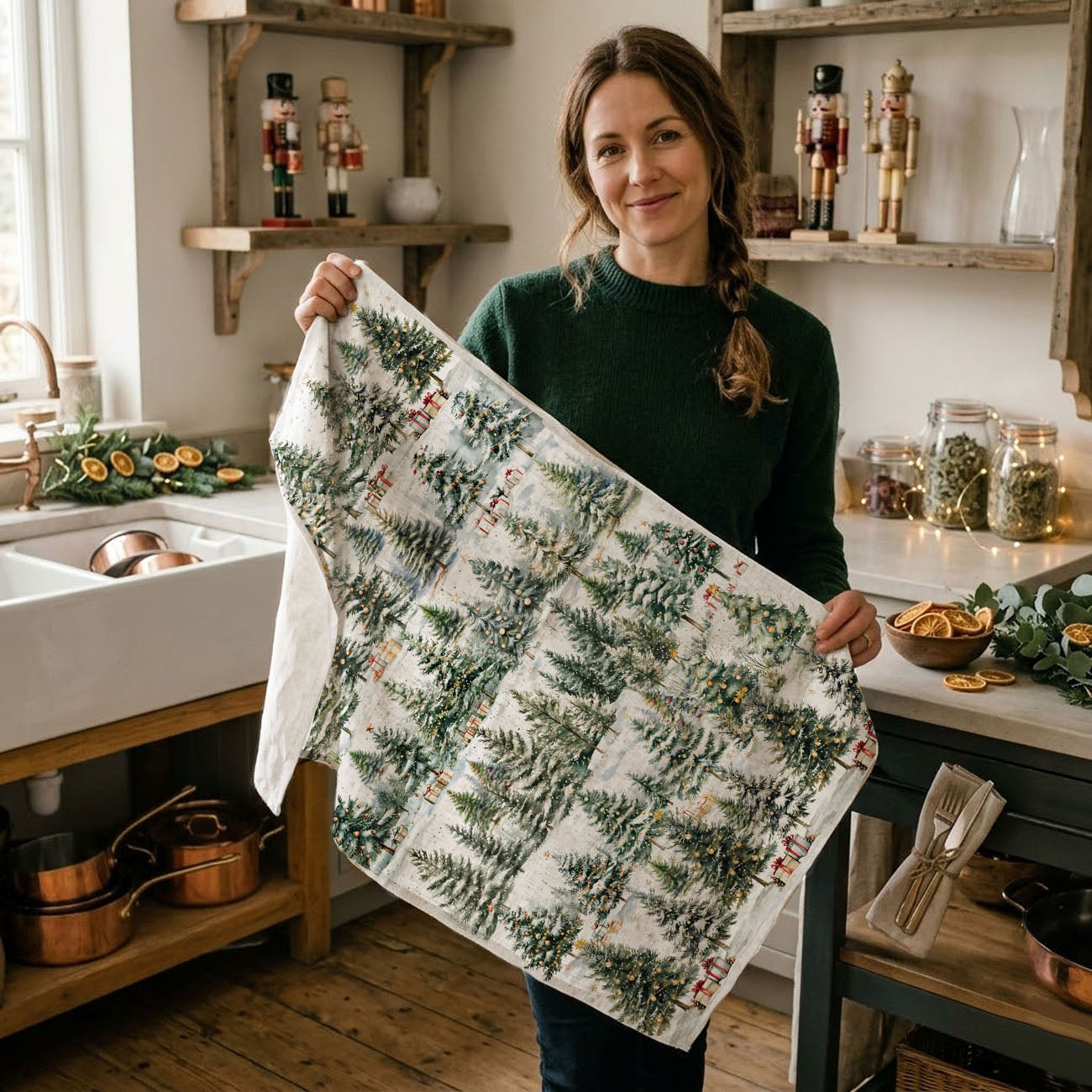 winter wonderland kitchen decor towel christmas trees
seasonal winter kitchen towel festive forest design
cold weather cozy kitchen decor towel christmas
winter cabin decor kitchen towel evergreen trees
holiday winter home styling kitchen towel