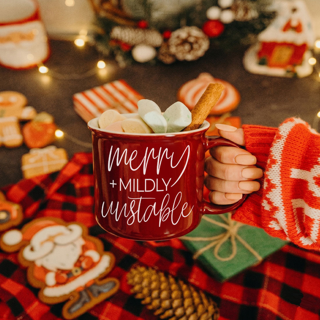 Funny Christmas mug for boyfriend
Merry + Mildly Unstable Christmas gift for her
Merry + Mildly Unstable Christmas gift for him
Cute holiday mug for coffee drinking friends
Funny Christmas mug for coffee lovers
Merry + Mildly Unstable mug for tea lovers
Holiday mug for hot chocolate lovers
Christmas mug for cocoa lovers
Merry + Mildly Unstable mug for caffeine lovers
Funny Christmas mug for caffeine and chaos
Merry + Mildly Unstable mug for coffee and bad decisions
Funny holiday mug for festive bad decision