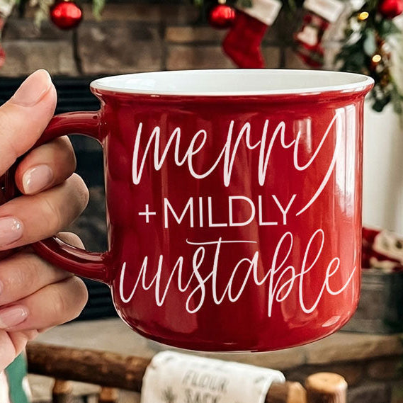 Merry + Mildly Unstable Christmas Mug | Funny Holiday Coffee Cup | Sarcastic Christmas Gift
Funny Christmas Coffee Mug – Merry and Mildly Unstable Ceramic Holiday Cup
Sarcastic Christmas Mug For Women | Funny Holiday Coffee Cup & Cocoa Mug
Merry Mildly Unstable Mug | Funny Mom Christmas Gift | Holiday Drinkware
Christmas Chaos Coffee Mug | Funny Festive Cup for Coffee Lovers
Funny Mom Christmas Mug | Holiday Survival Coffee Cup | Christmas Gift Idea