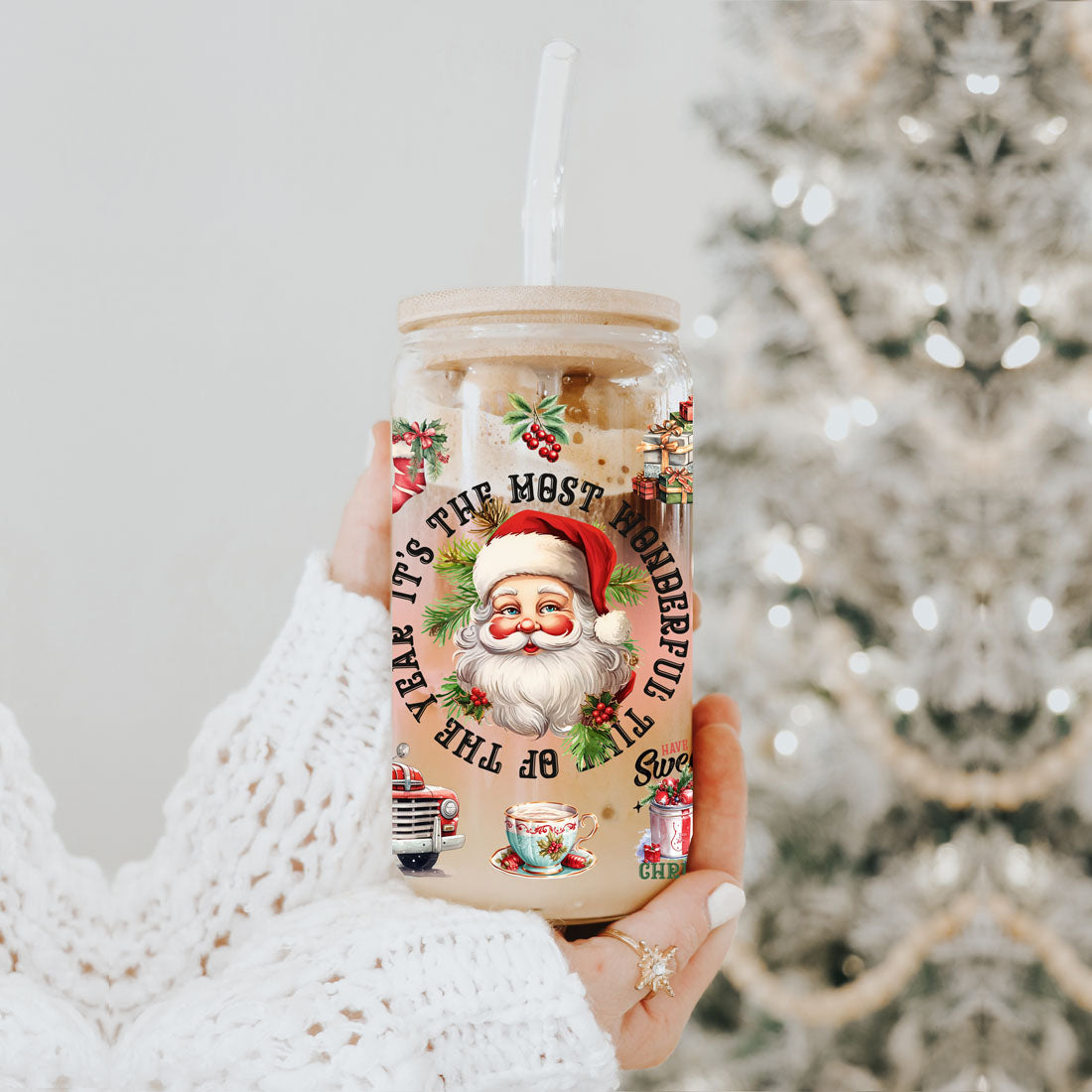 It's the most wonderful time of the year Christmas Cup
Vintage Santa Cup
Vintage Christmas Cup
Vintage 50’s Christmas Decorations