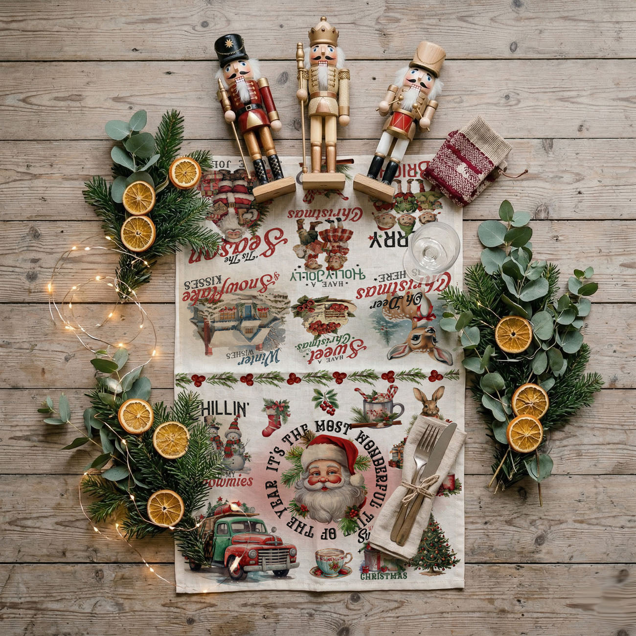 traditional christmas decor kitchen towel vintage farmhouse style
vintage christmas towel for cozy winter kitchen home aesthetic
retro farmhouse kitchen towel holiday decor styling inspiration
unique vintage christmas kitchen towel gift for holiday shoppers
retro christmas dish towel boutique holiday gift idea