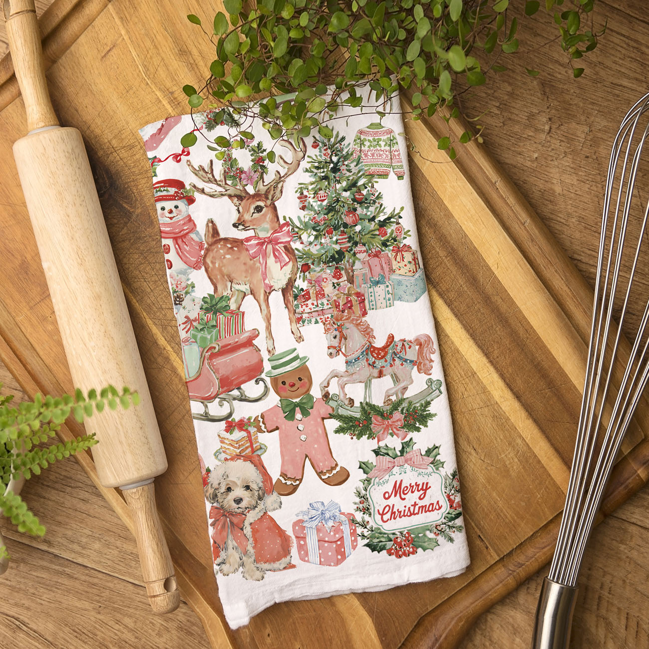 pink retro holiday collage kitchen towel christmas theme
pink nostalgic christmas kitchen towel vintage illustration
pink shabby chic christmas decor tea towel vintage style
pink pastel santa christmas kitchen towel retro vibe
pink holiday vintage print tea towel kitchen decor