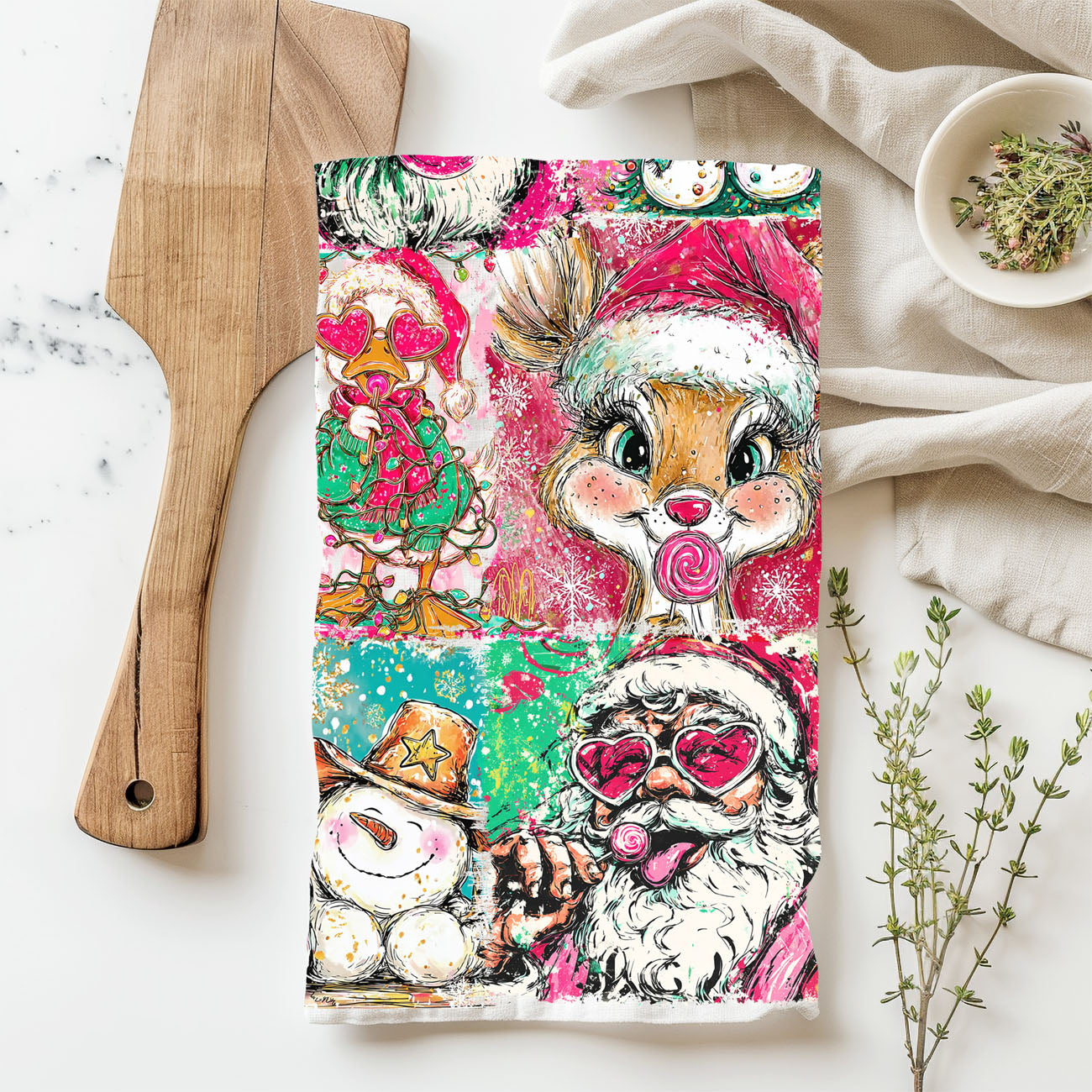vibrant holiday home decor towel artistic christmas kitchen
instagram worthy christmas kitchen towel colorful decor
christmas party kitchen towel fun holiday hosting decor
holiday entertaining kitchen towel festive housewarming decor