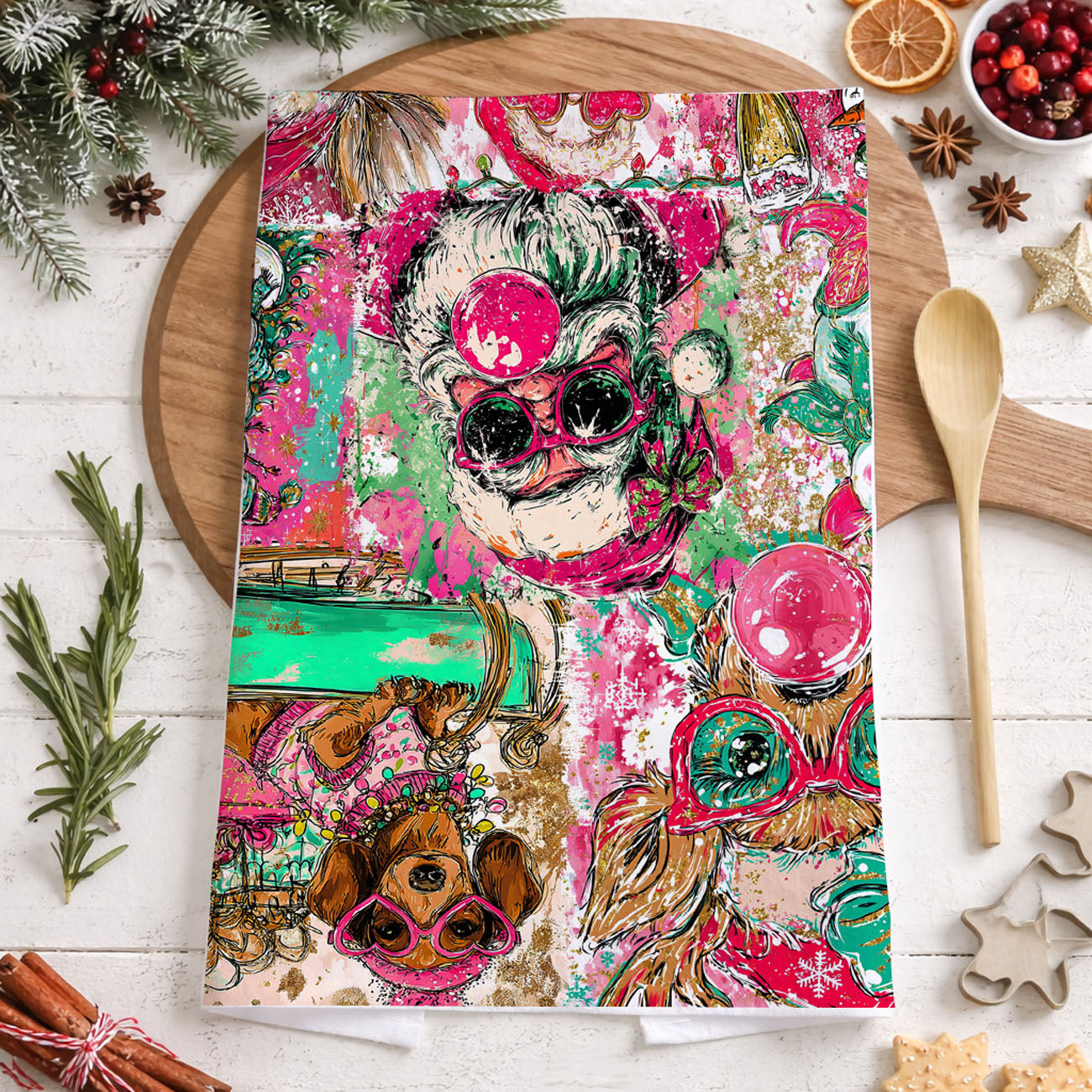 funny christmas gift for sister kitchen towel
dog lover christmas kitchen towel funny holiday decor
cute dachshund christmas gift kitchen towel dog mom
pet themed christmas kitchen towel funny animal decor