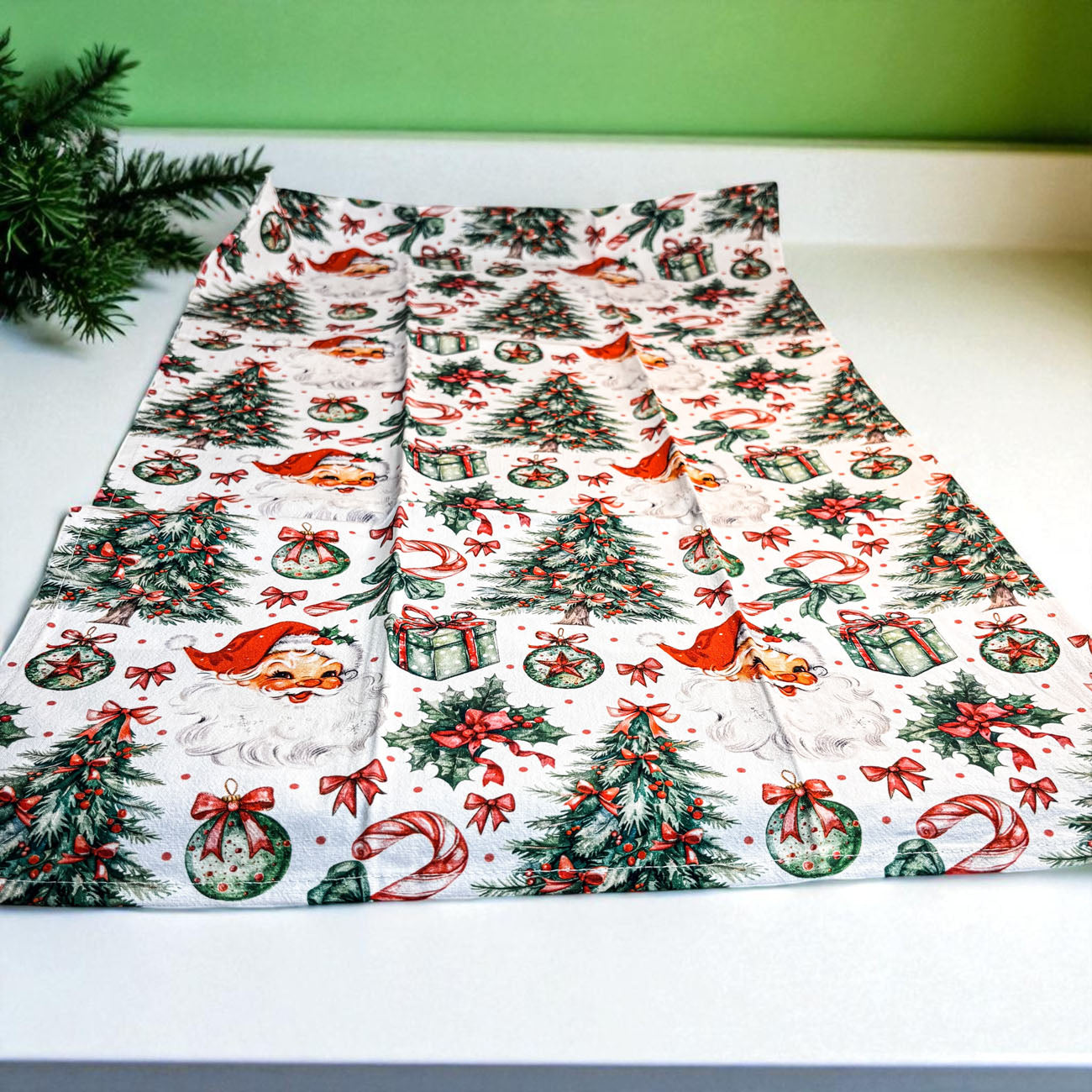 Vintage Santa Towels