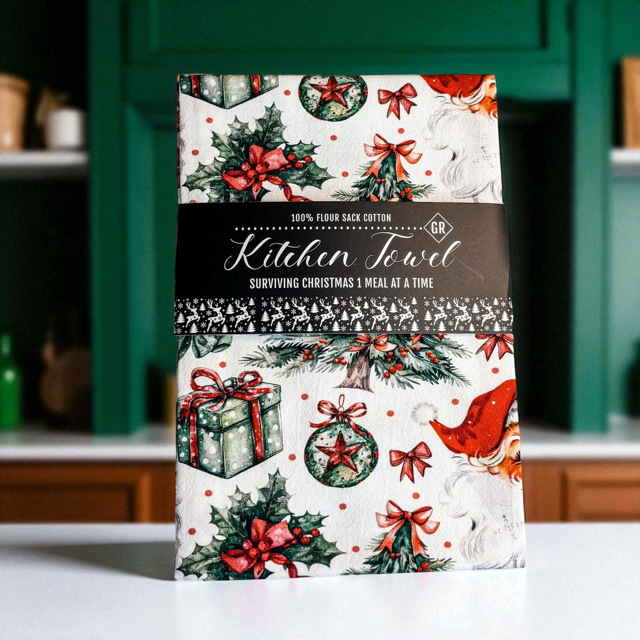 Vintage Santa Towels