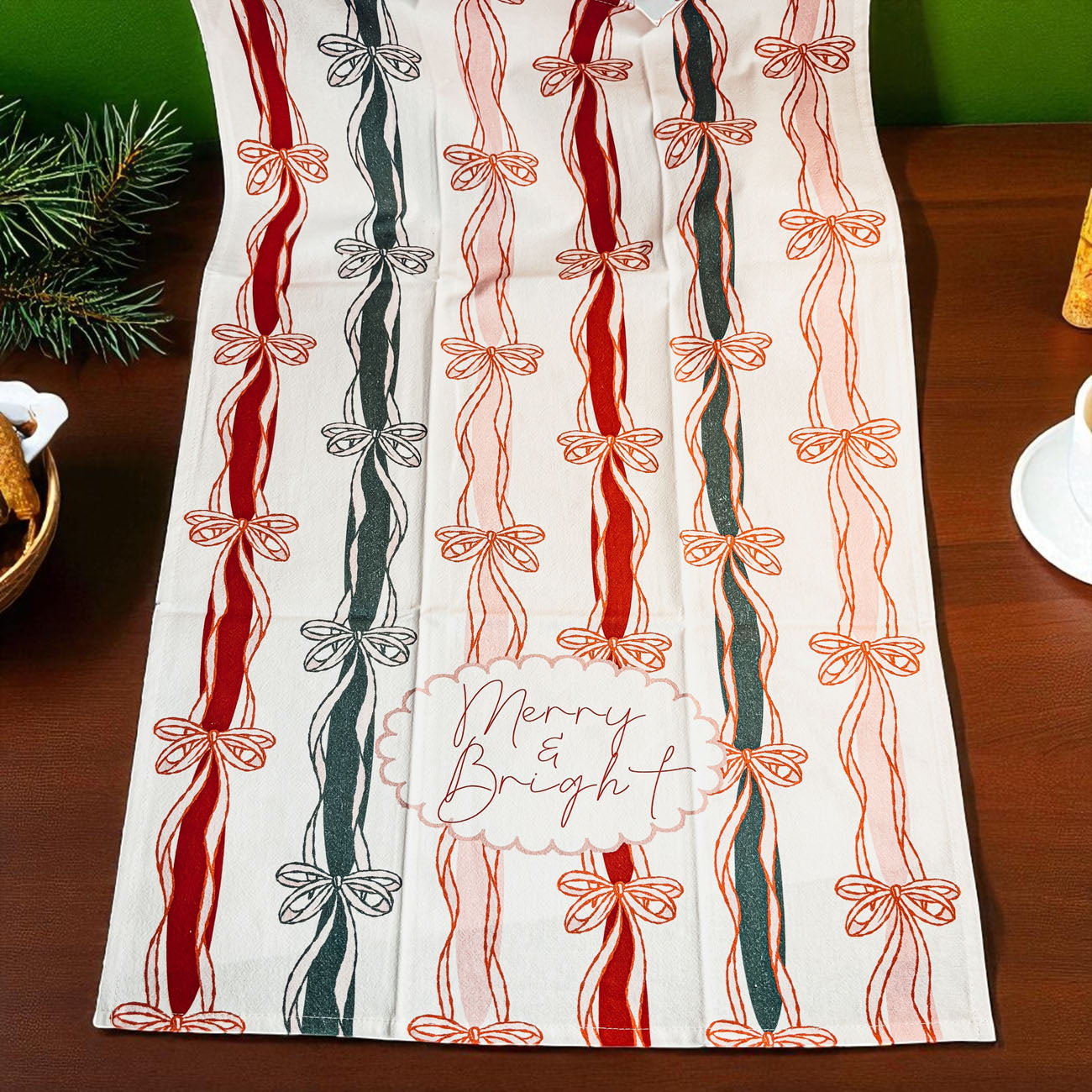 Merry Bright Coquette Towel