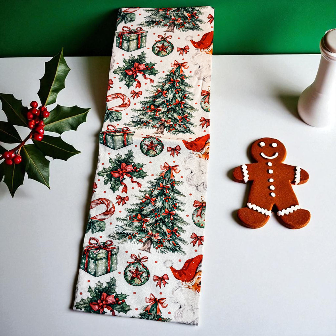 Vintage Santa Towels