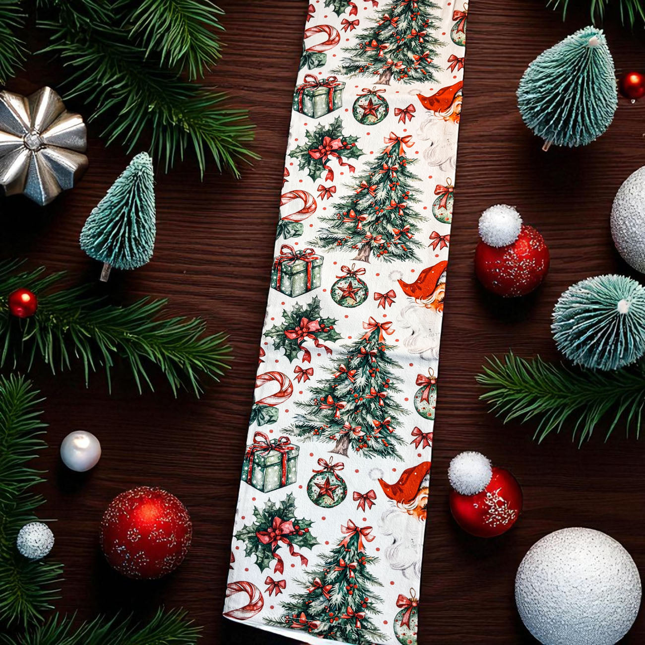 Vintage Santa Towels