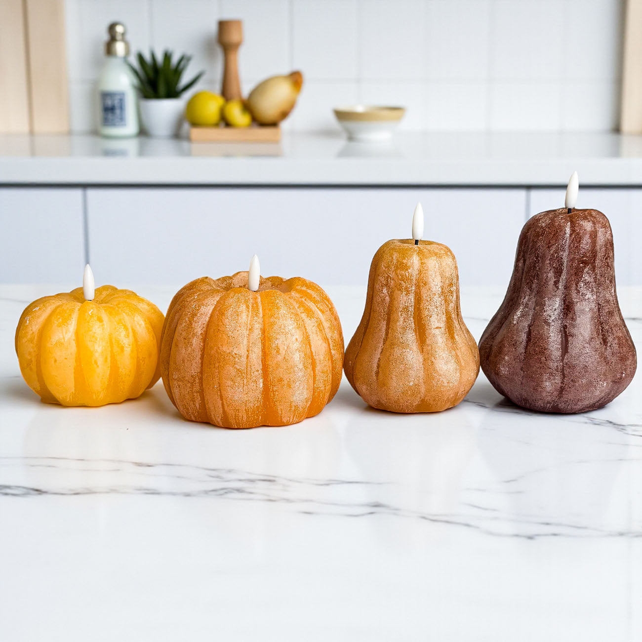 buy flameless pumpkin candles online
realistic wax pumpkin LED candles for sale
best Thanksgiving centerpiece candle ideas