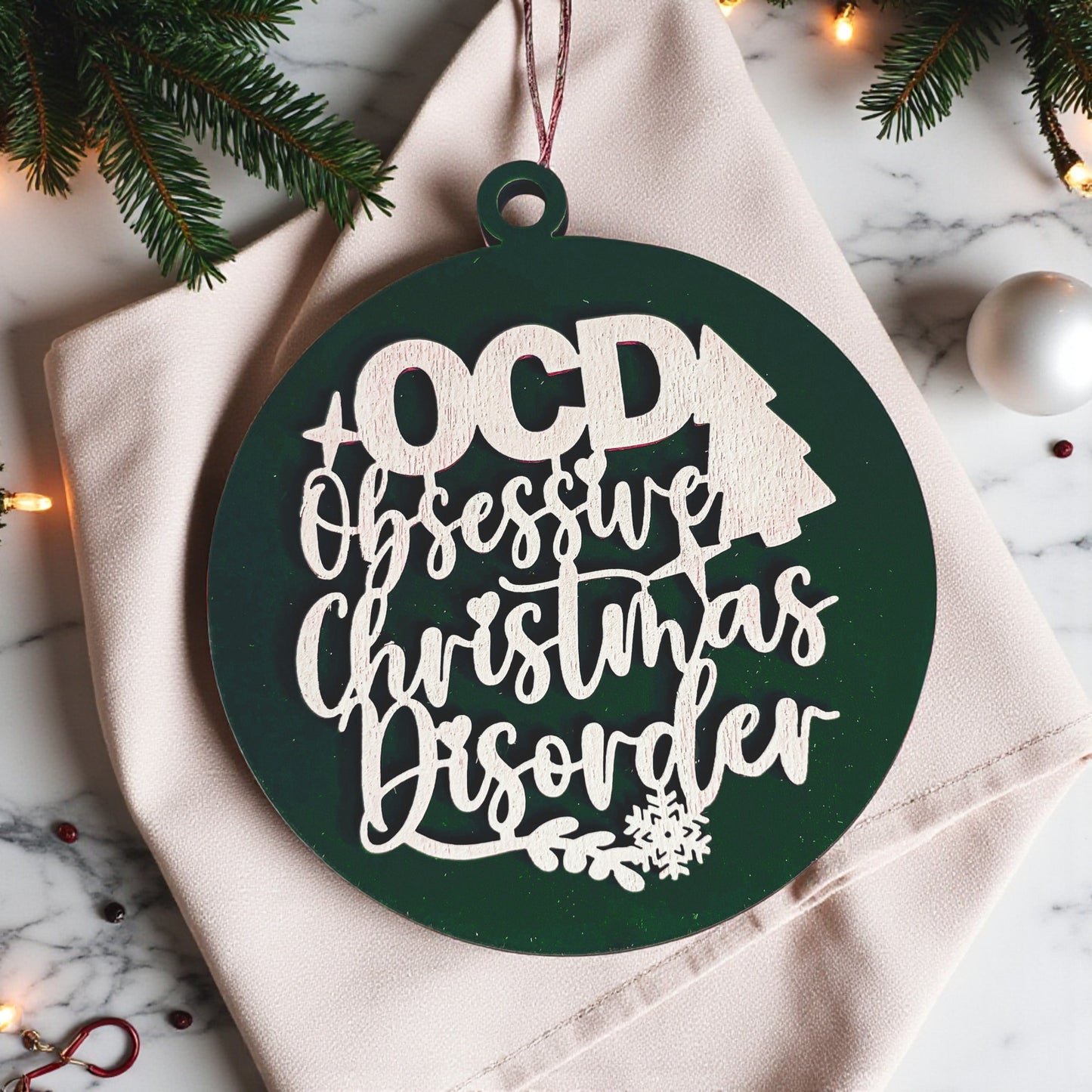 Christmas Wooden Ornaments