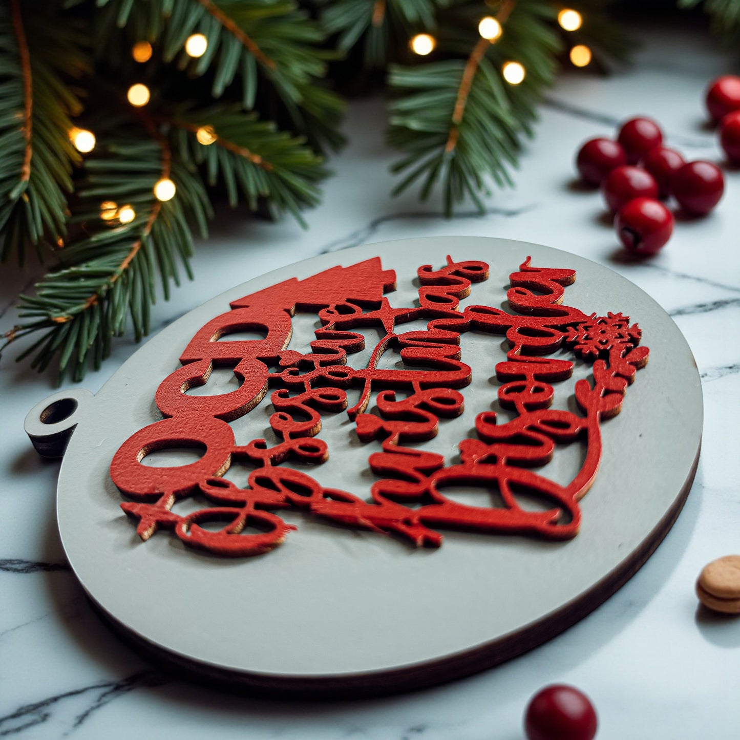 Christmas Wooden Ornaments