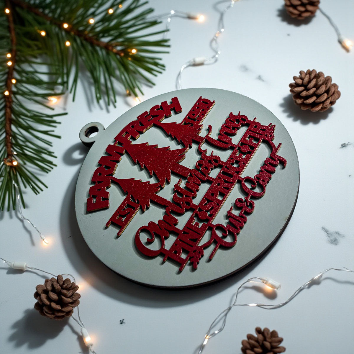 christmas tree decor gray and red
Farm fresh christmas trees sign
farm fresh sign
farmhouse christmas ornament set
farm fresh christmas tree decor