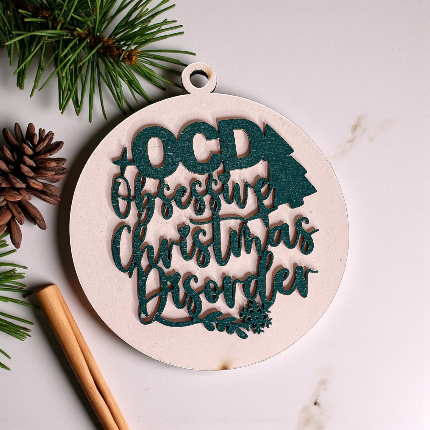 Christmas Wooden Ornaments