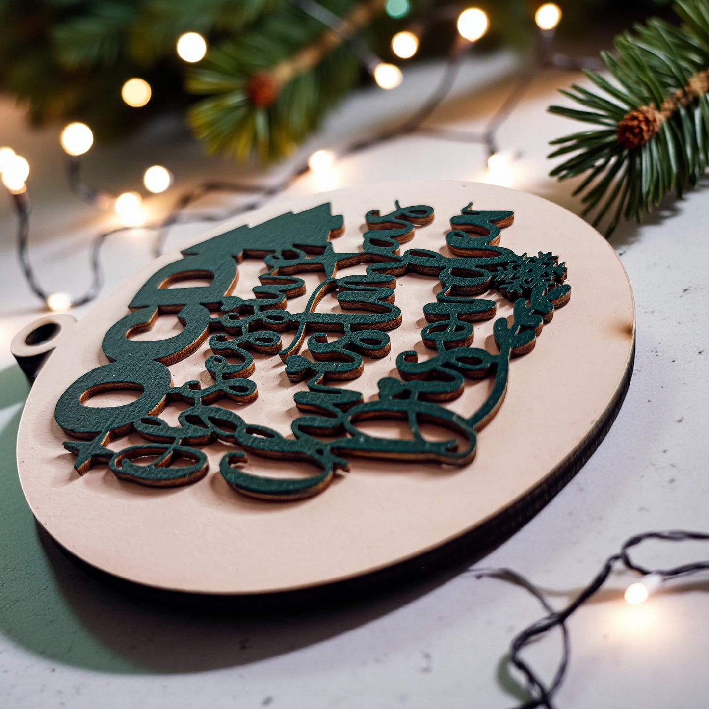 Christmas Wooden Ornaments