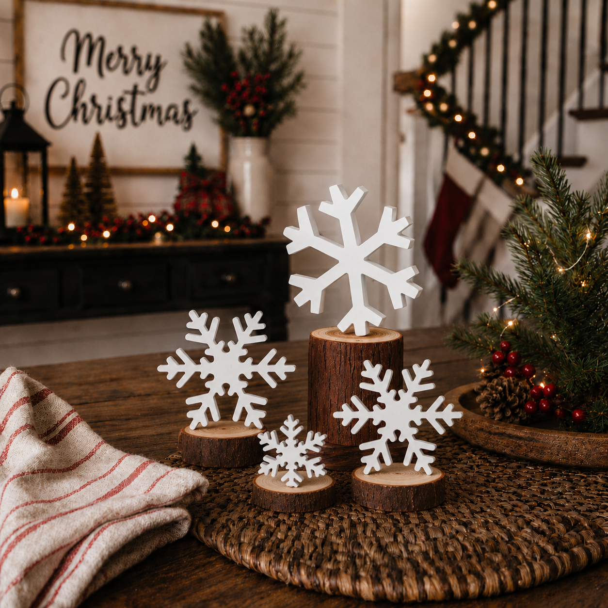 Frosted Snowflakes