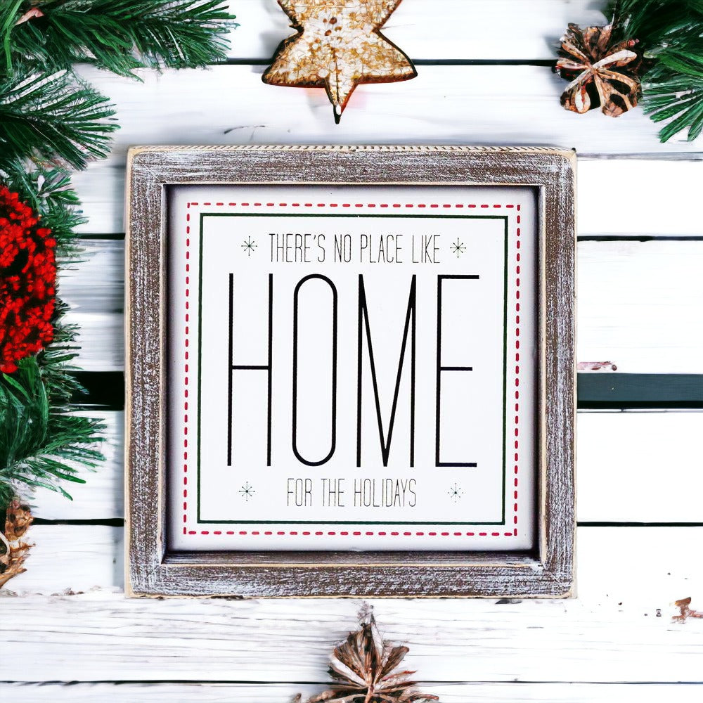 Neutral Christmas Home Decoration Signs
