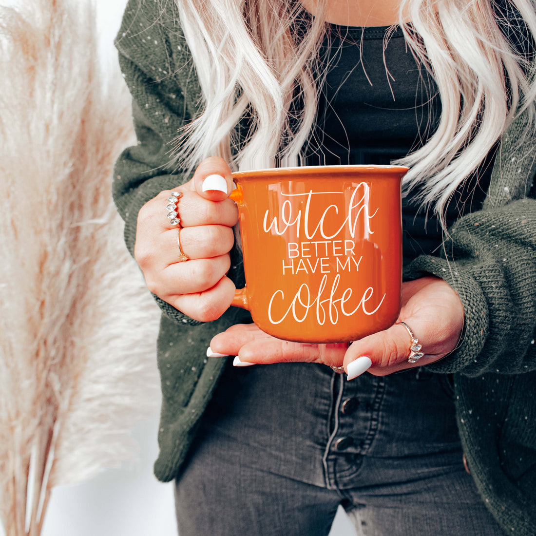 Funny Witch Coffee Mug Sarcastic Halloween Quote
Viral Halloween Coffee Cup Orange Ceramic