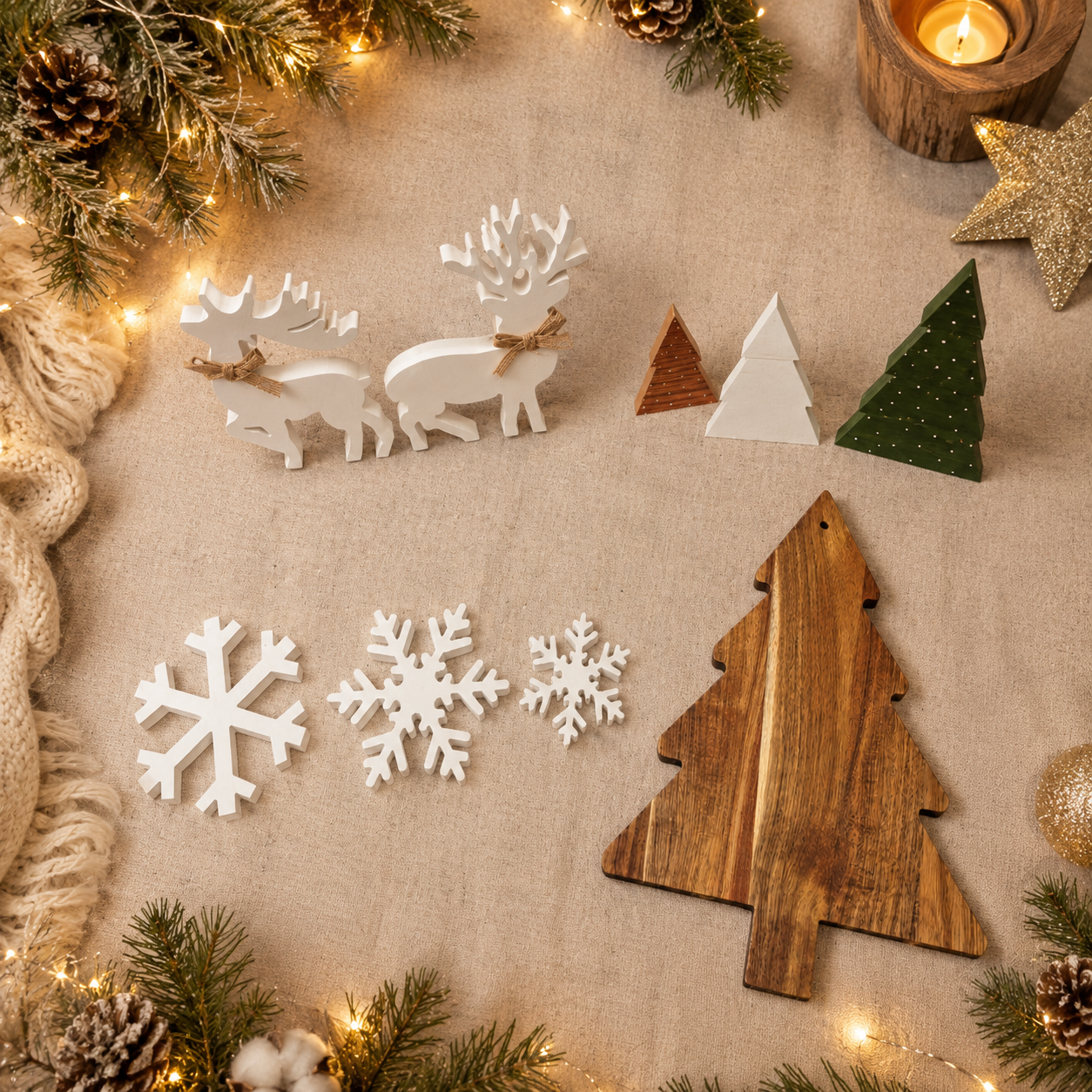 Rustic Spruces