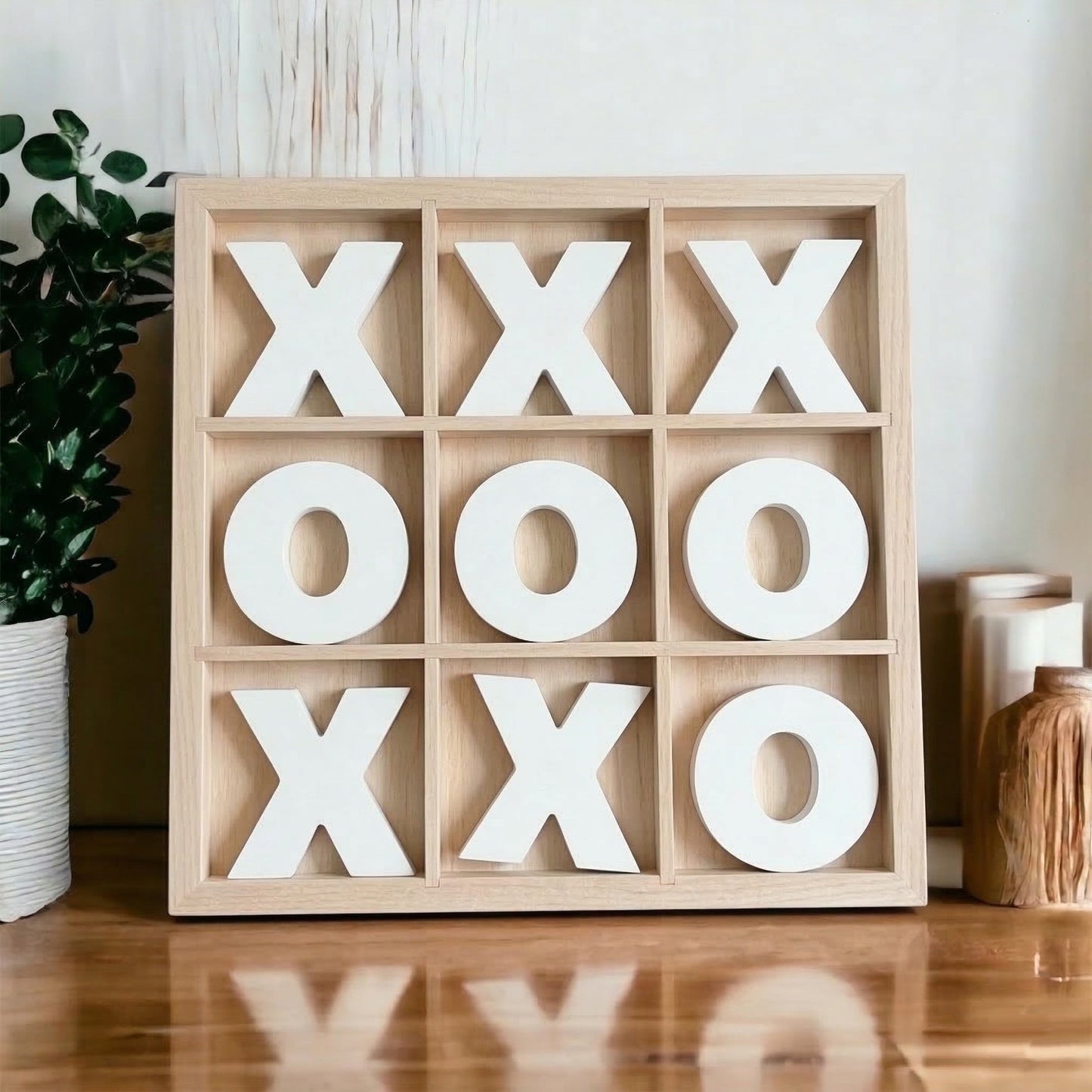 Rustic Tic Tac Toe