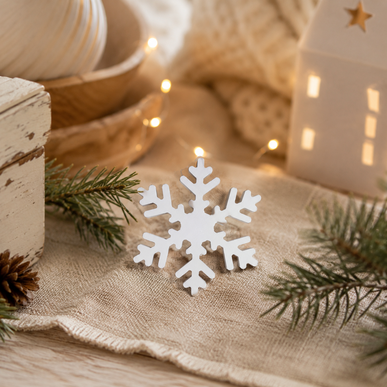 Frosted Snowflakes