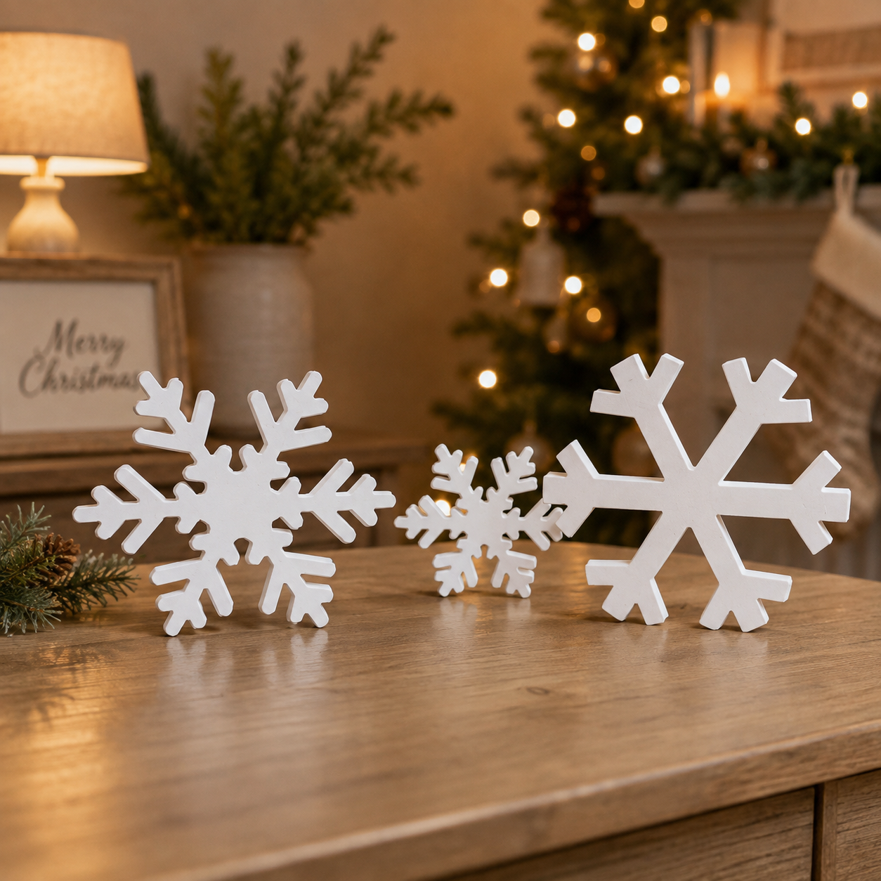 Frosted Snowflakes