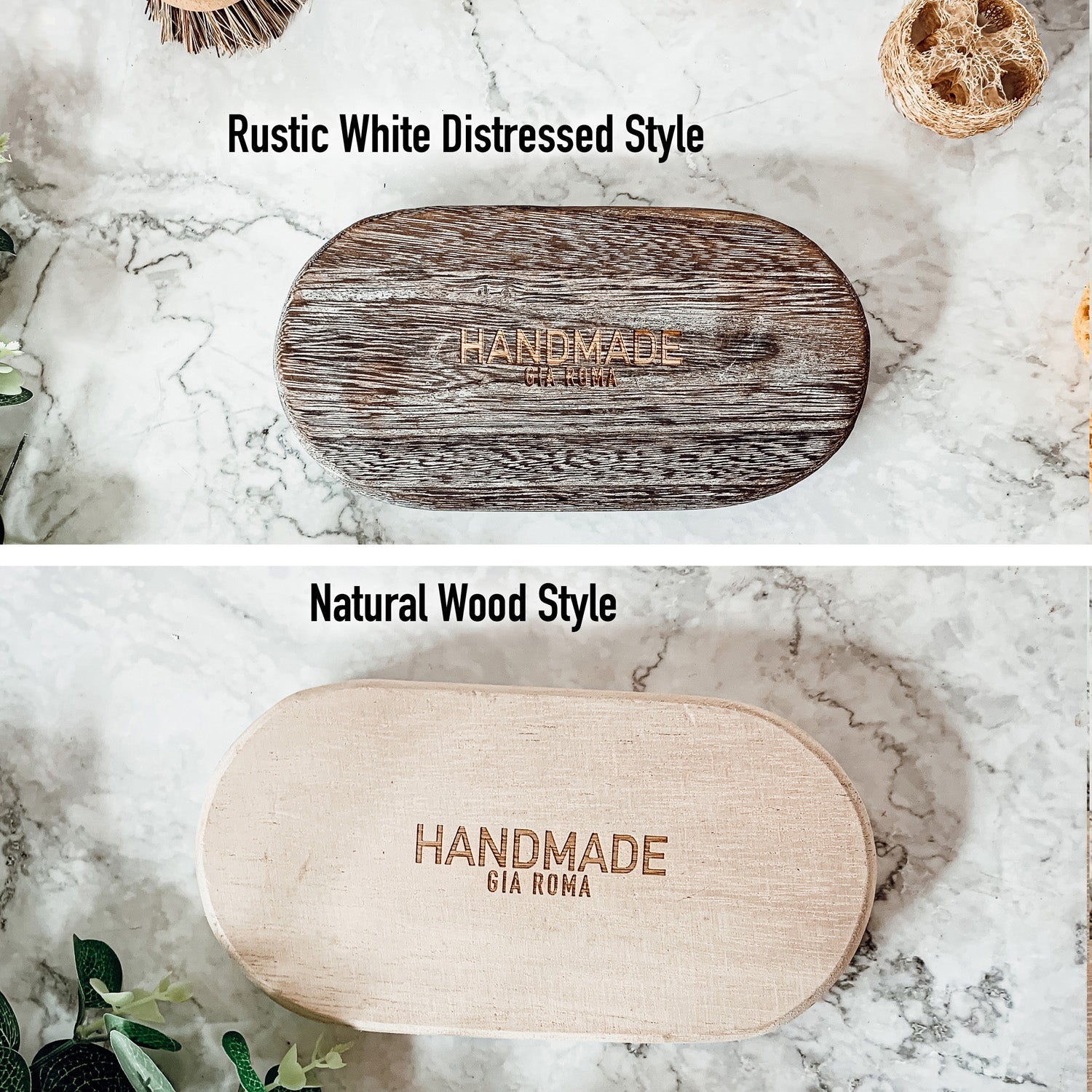 Wooden Countertop Decor and styling