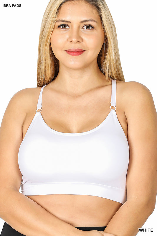 Shop Sleeveless Top With Bra Pad online